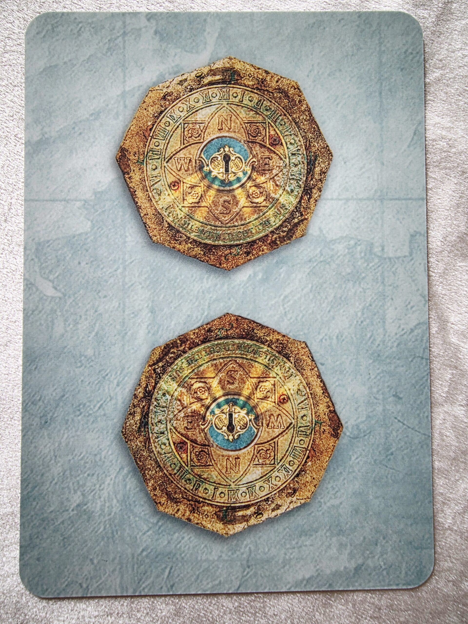 ザ・マップオラクルカード　背面図