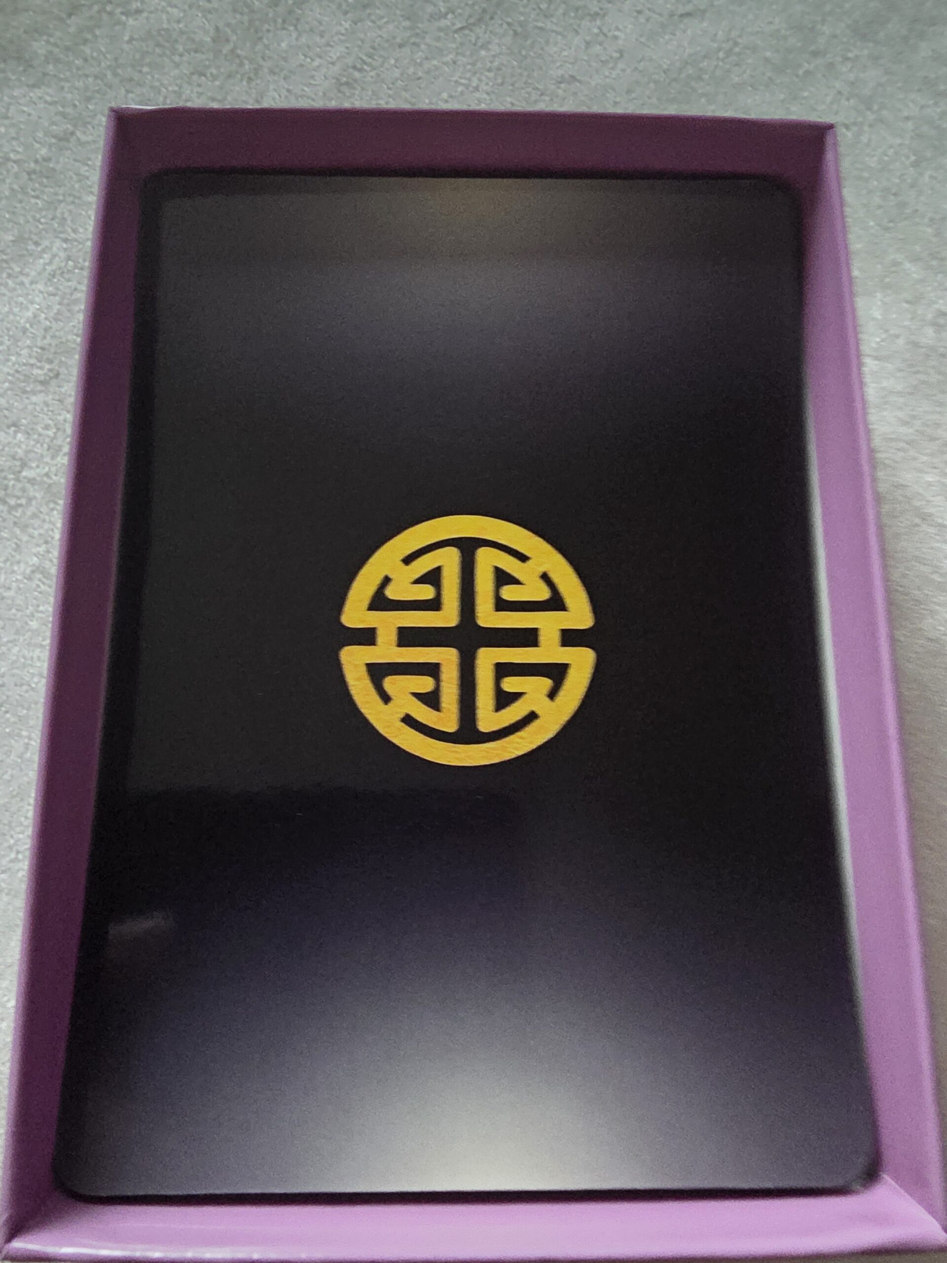 ルナ・アストロロジー・ディビネーション・オラクルカード背面図